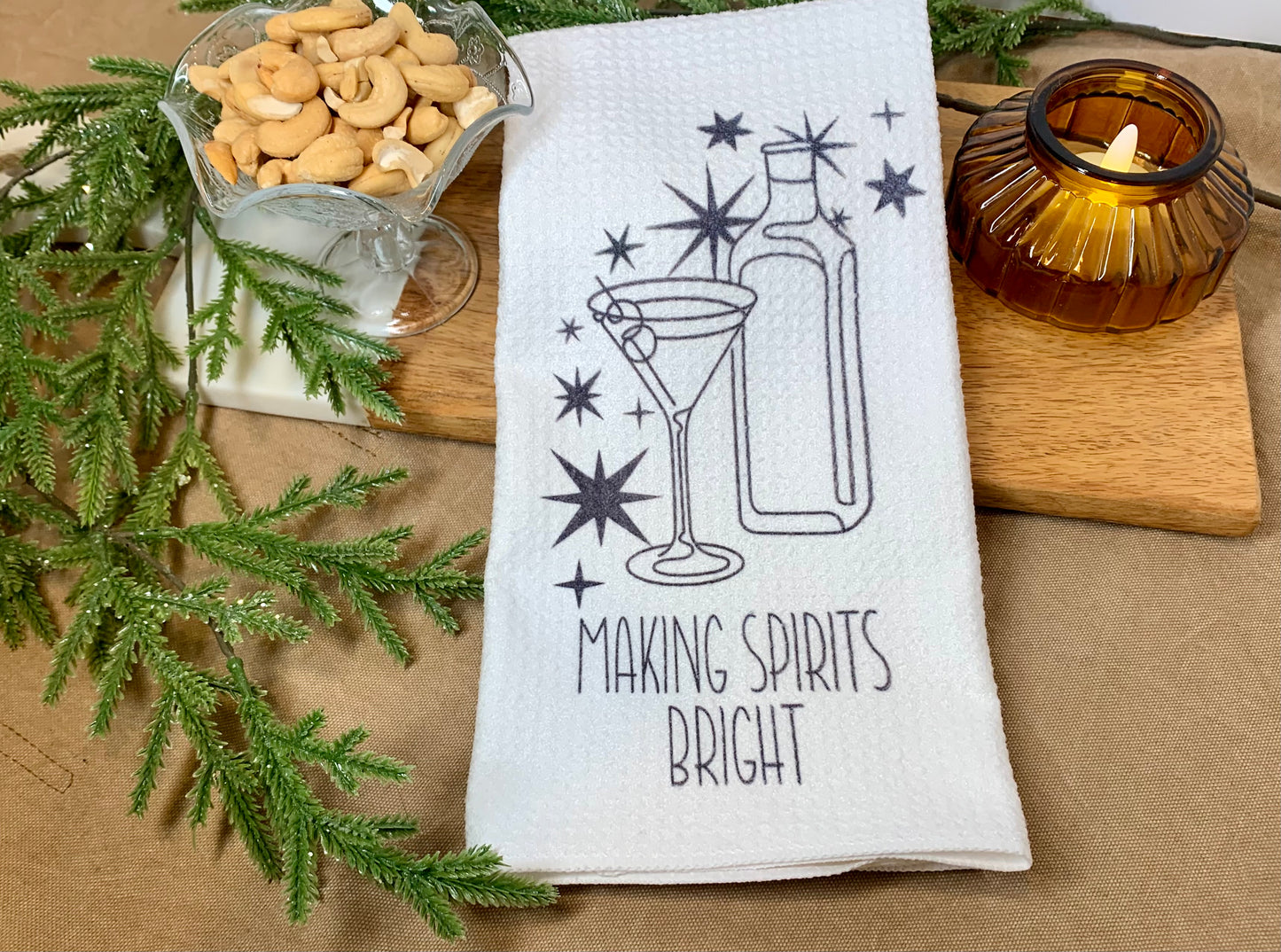 Holiday Tea Towel