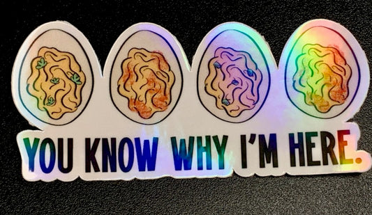 Deviled Egg Sticker