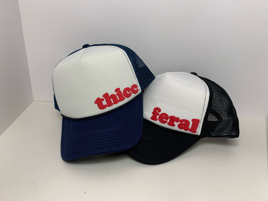 Custom Puff Print Foam Trucker Hat