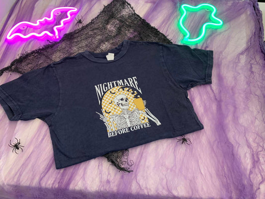 Nightmare Before Coffee Navy